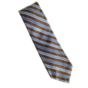 Brooks Brothers Extra Long Silk Striped Tie